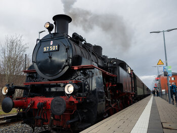 Pressebild: 10 Jahre Bahnstrecke Senden - Weißenhorn