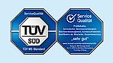 Auszeichnung TÜV: SWU Ausgezeichnete Servicequalität