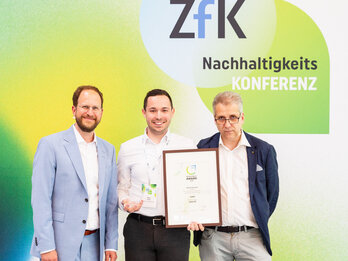 SWU erhält Silber beim ZfK-NachhaltigkeitsAWARD 2025