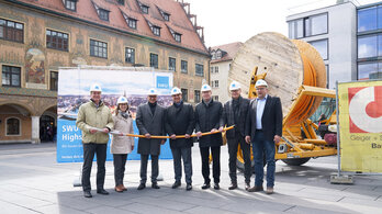Rückblick: SWU startet Ausbau des Highspeed-Internets in der Ulmer Innenstadt