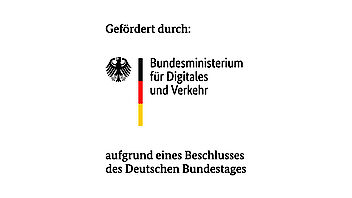 JPG: Gefördert druch: Bundesministerium für Digitales und Verkehr