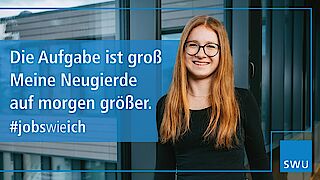 Katrin hat ihre Mission bei der SWU gefunden #jobswieich