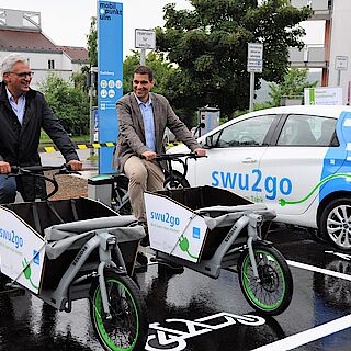 eNews: Erste Mobilitätsstation in Ulm eröffnet