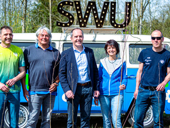 SWU entwickelt eine ehemalige Brachfläche zu einem wertvollen Habitat