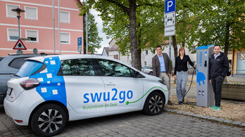 Carsharing-Angebot „swu2go“ in Neu-Ulm ausgeweitet