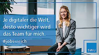 Elina hat ihre Mission bei der SWU gefunden #jobswieich