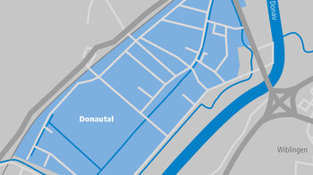 Bild Glasfaser-Ausbaugebiet im Industriegebiet Donautal Ulm