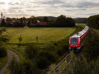 Pressebild: Bahnstrecke Senden-Weißenhorn wird saniert