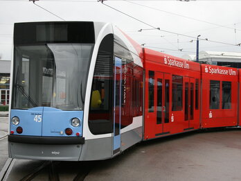 Straßenbahn Combino Nr. 45