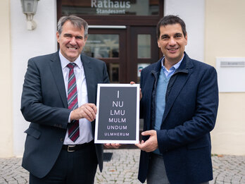 Pressebild: SWU spendet an Leipheimer Vereine