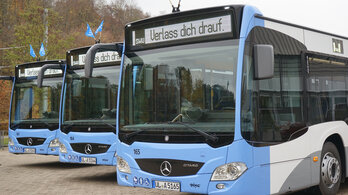 Bild: Busse der SWU Verkehr