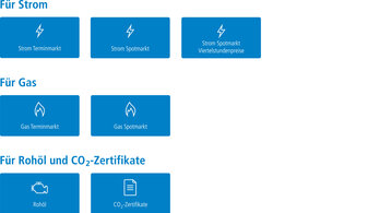 Bild SWU Marktbericht Chart Icons