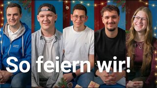 5 Azubis, 5 Weihnachten: So vielfältig feiern wir die Feiertage!