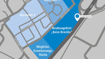 Ausbaugebiet Donaustetten Bauabschnitte