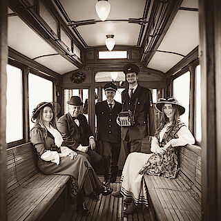 Pressebild: 125 Jahre Ulmer Straßenbahn