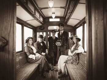 Pressebild: 125 Jahre Ulmer Straßenbahn