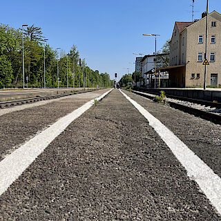 Pressebild: Pressemitteilung: Bahnstrecke Senden-Weißenhorn wegen Instandhaltungsarbeiten gesperrt