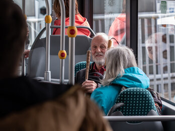 Pressefoto: Barrierefreiheit im Ulmer/Neu-Ulmer Nahverkehr