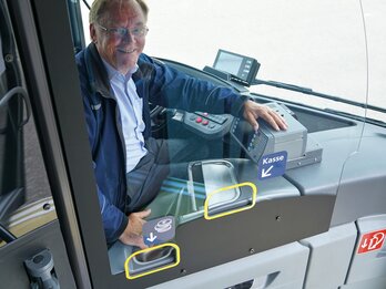 Download Pressebild: Tickets können ab 15. Juni wieder beim Busfahrer gekauft werden